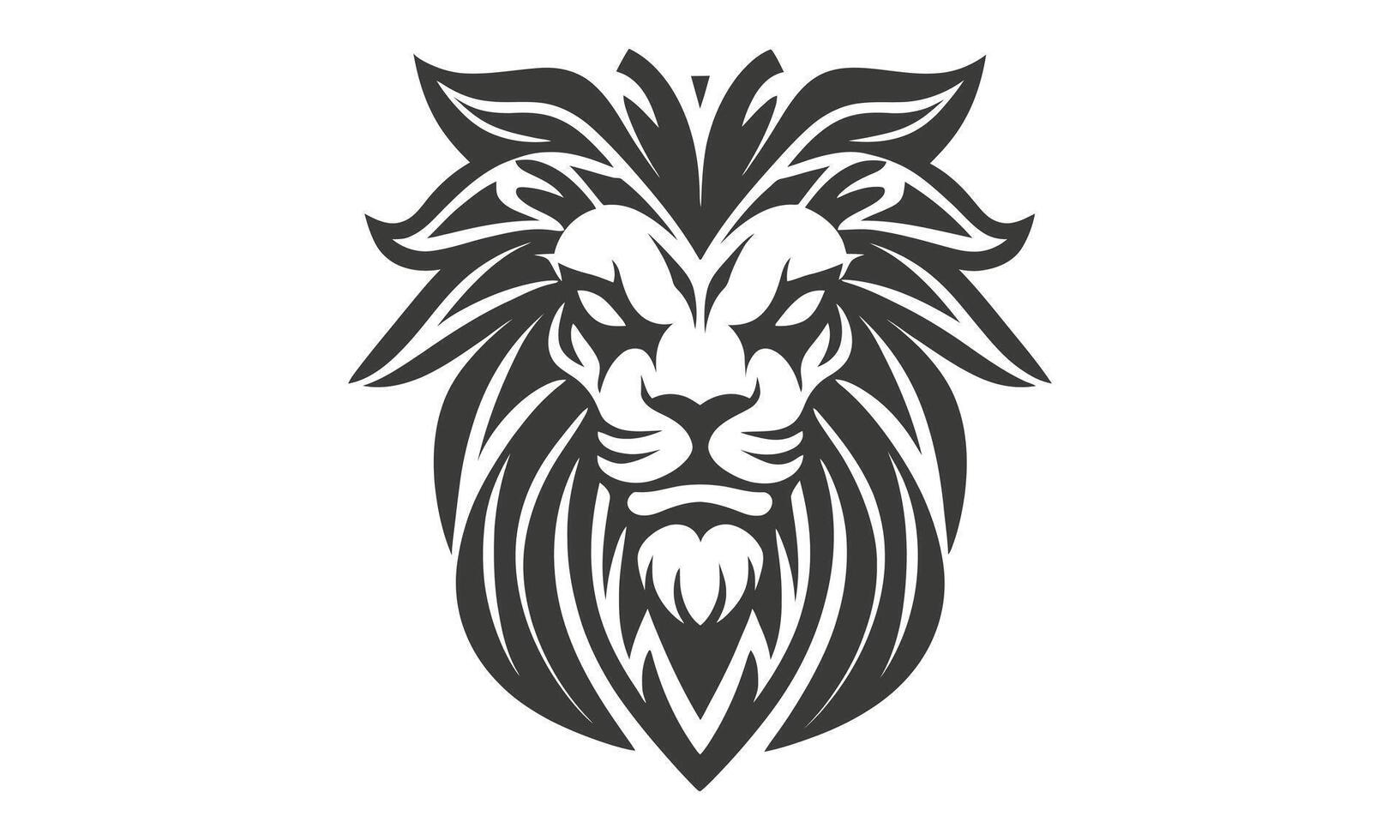 lion vector icon graphic logo design