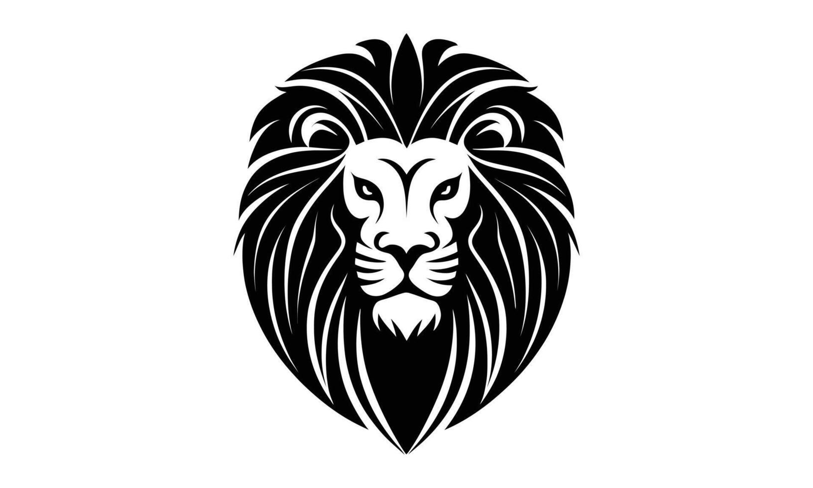 lion vector icon graphic logo design