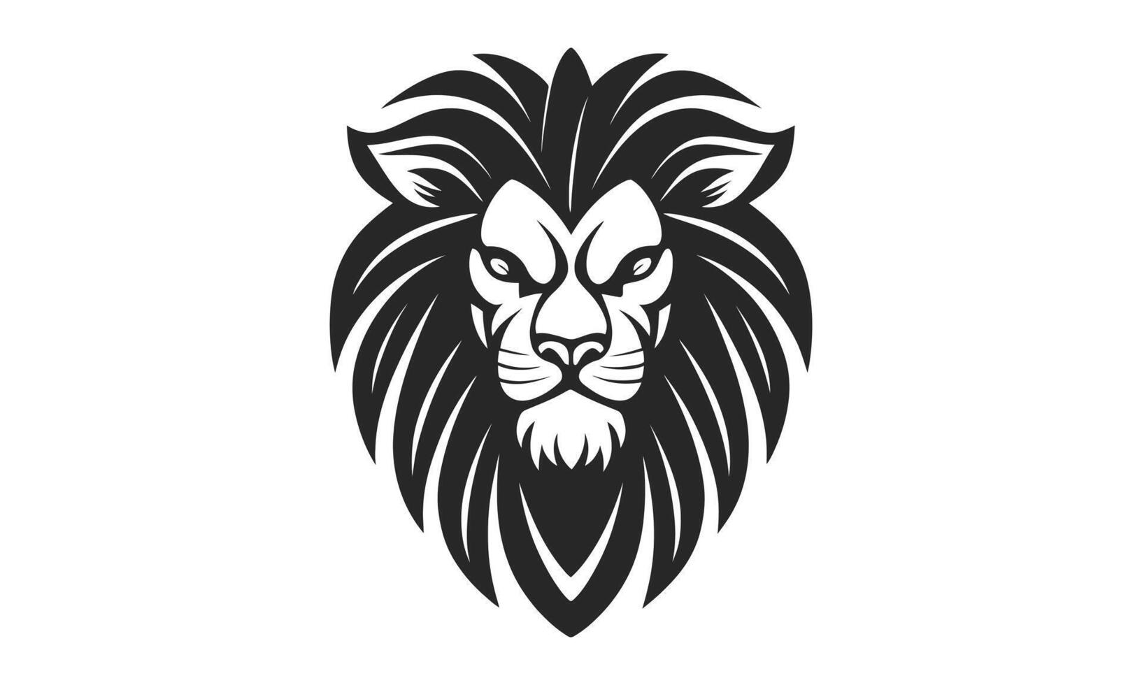 lion vector icon graphic logo design