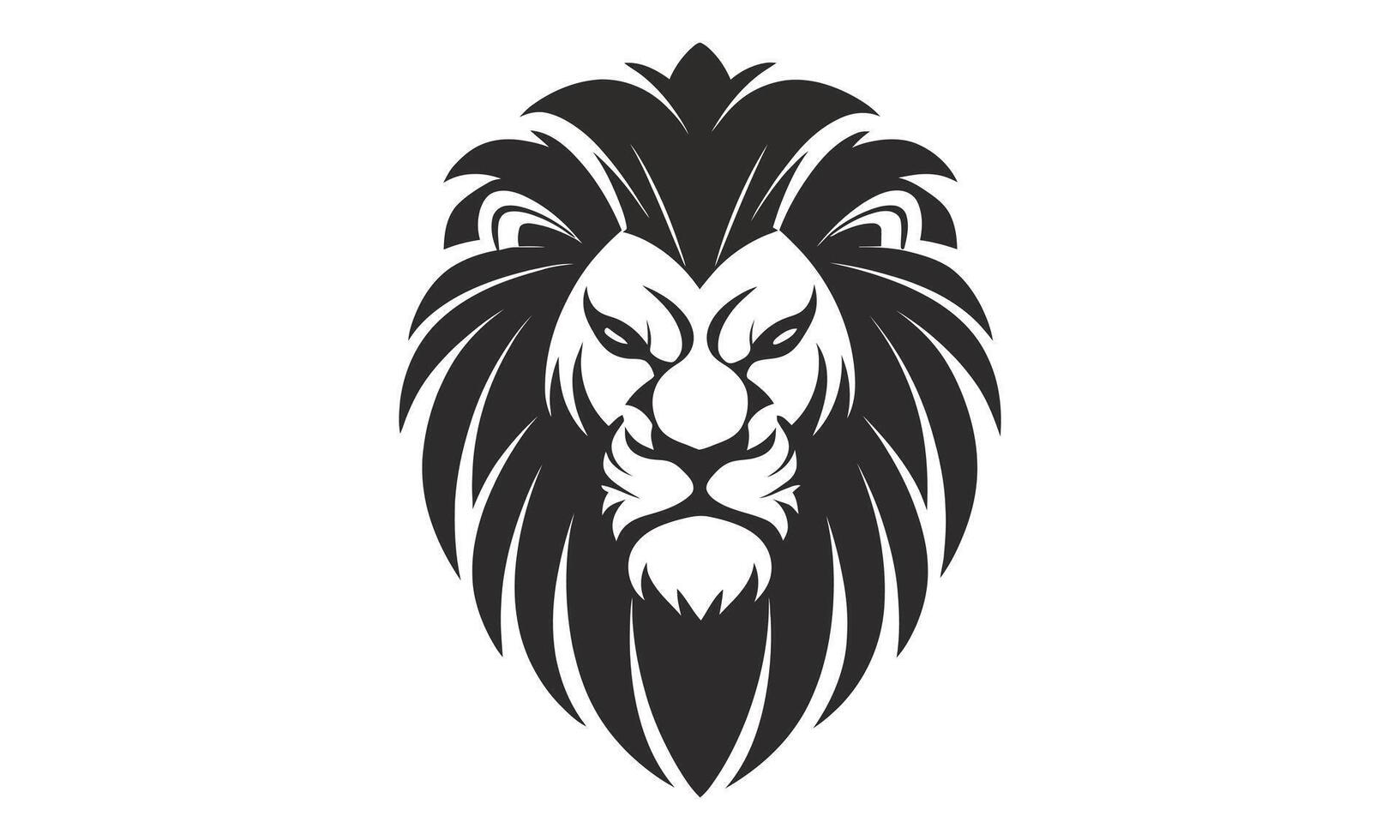 lion vector icon graphic logo design