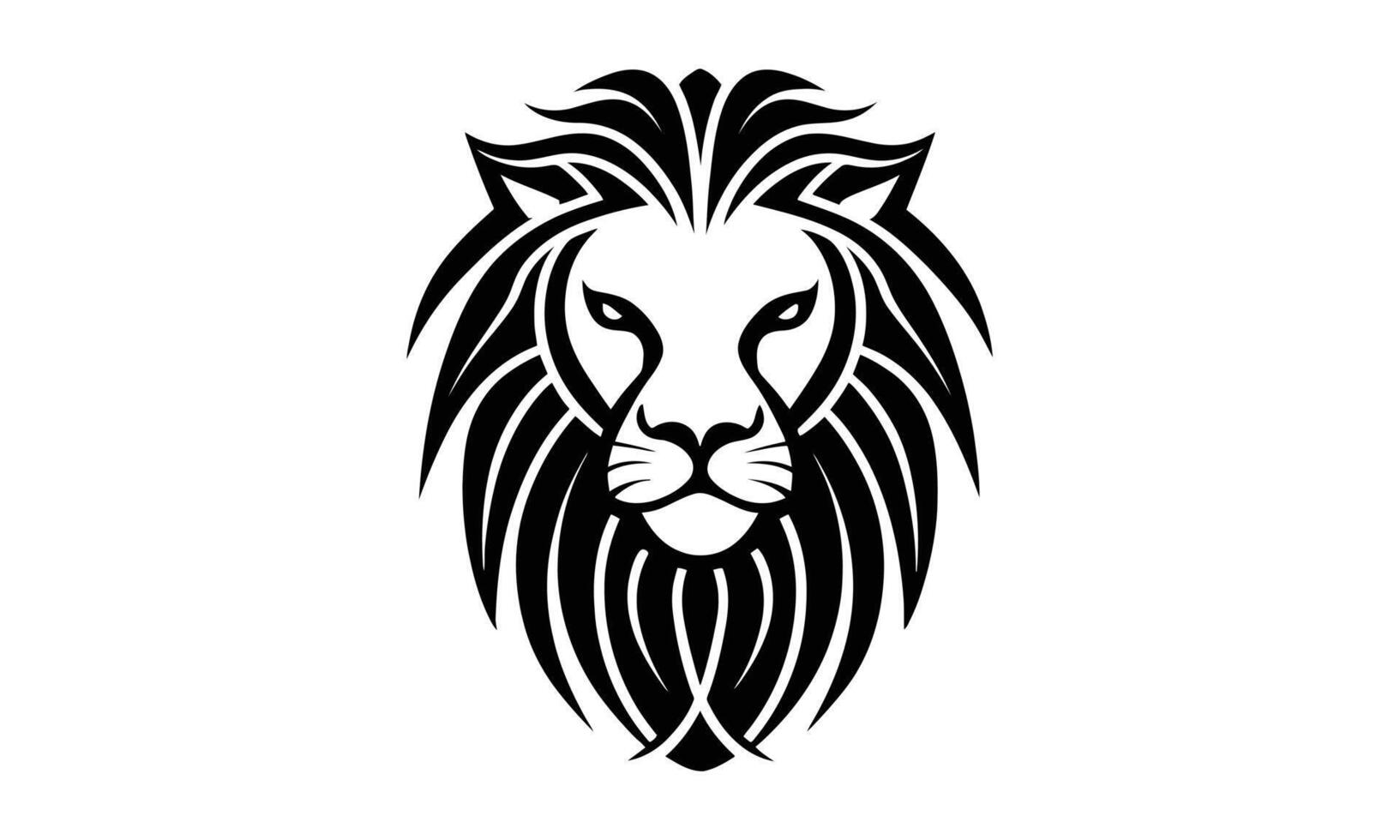 lion vector icon graphic logo design