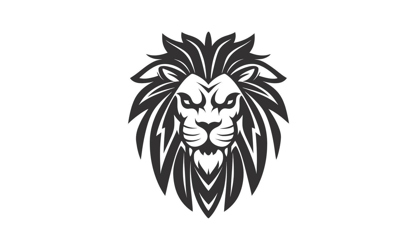 lion vector icon graphic logo design