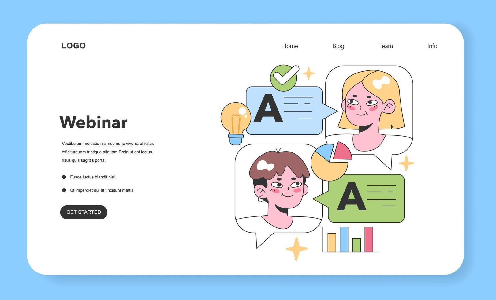 Eager colleagues collaboratively brainstorming exchanging. Flat vector illustration