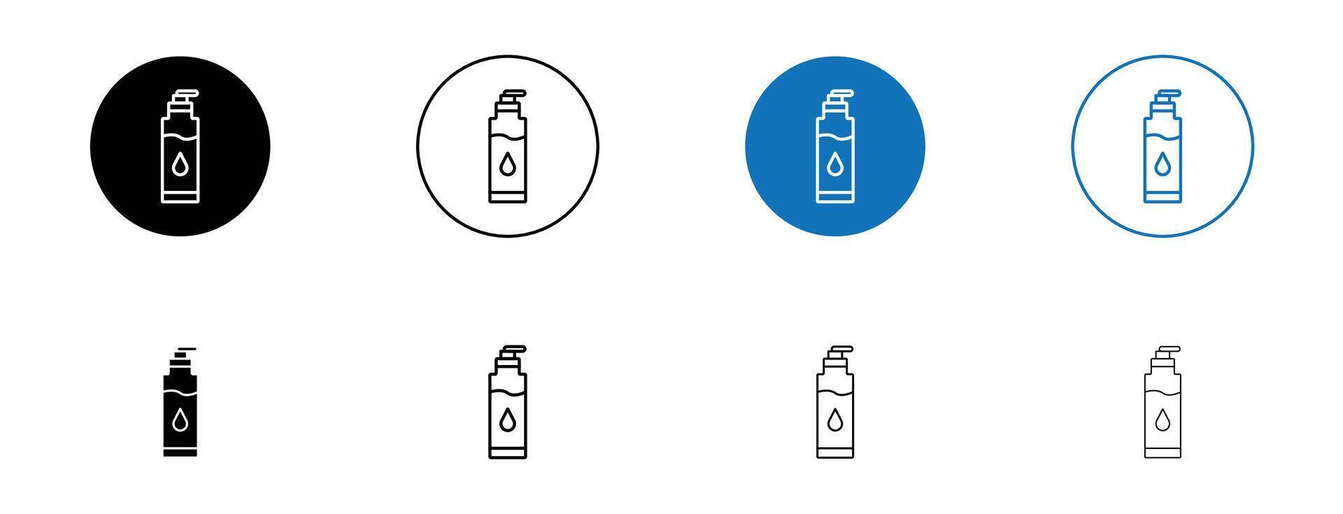 Face cleanser icon vector