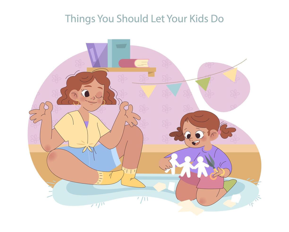 Family Bonding concept. vector