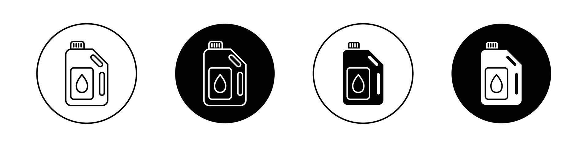 Oil can icon vector