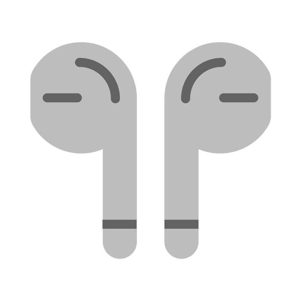 Earbud Vector Flat Icon