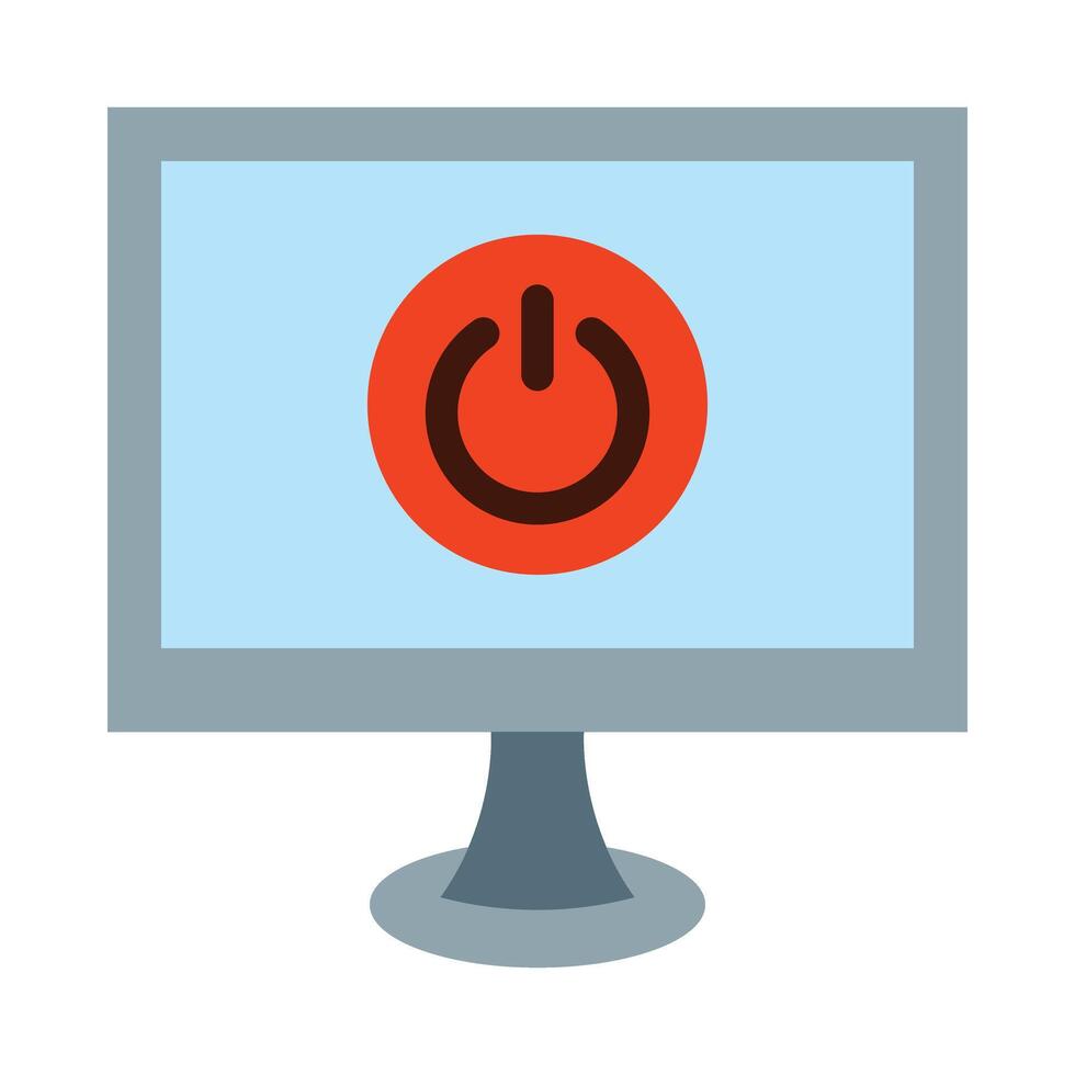 Button Vector Flat Icon