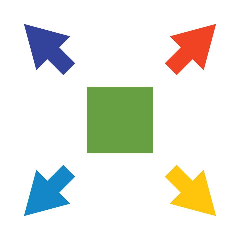 Resize Vector Flat Icon
