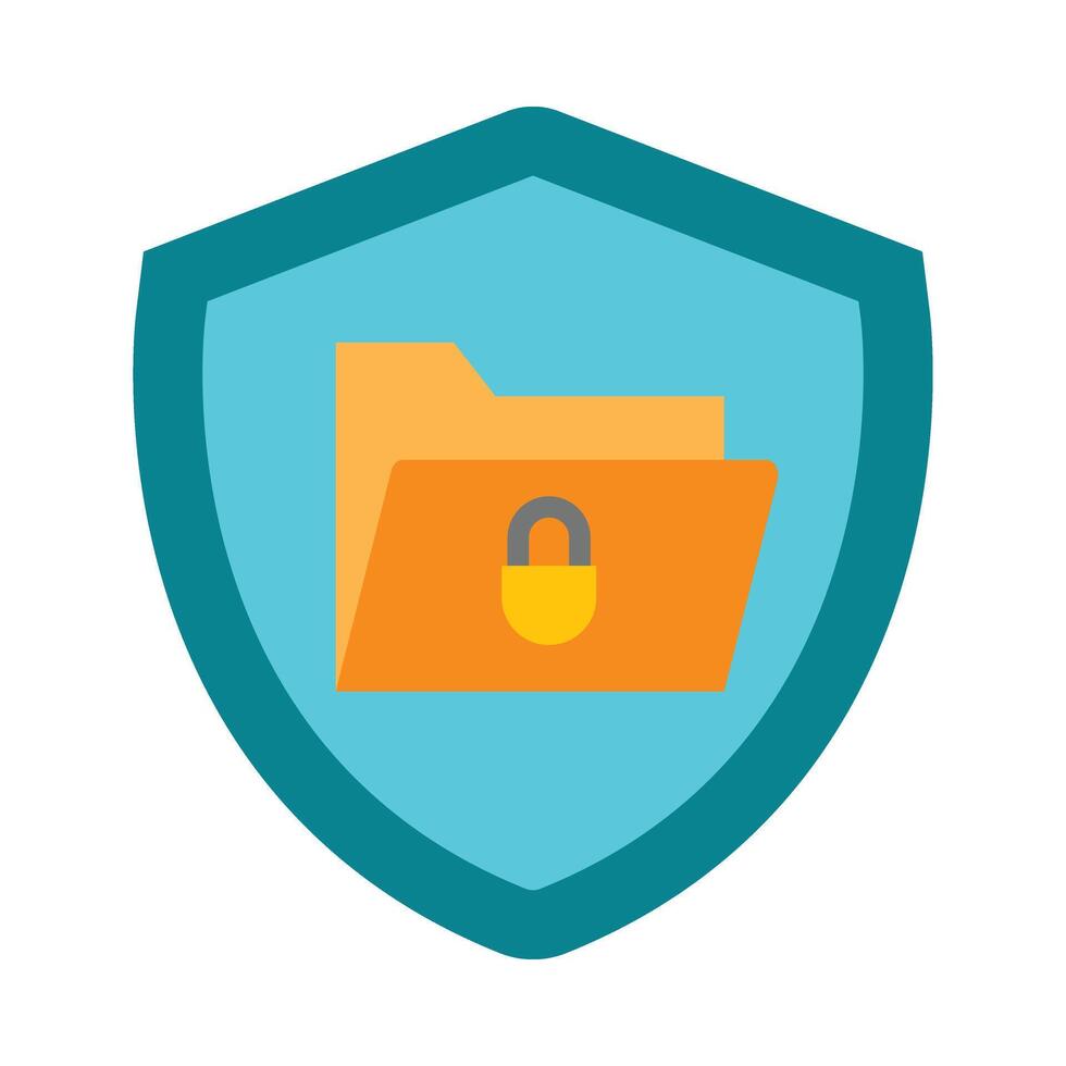 Sensitive Personal Data Vector Flat Icon