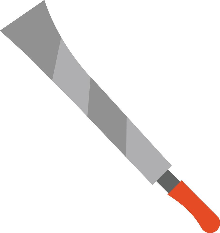 cuchillo vector plano icono
