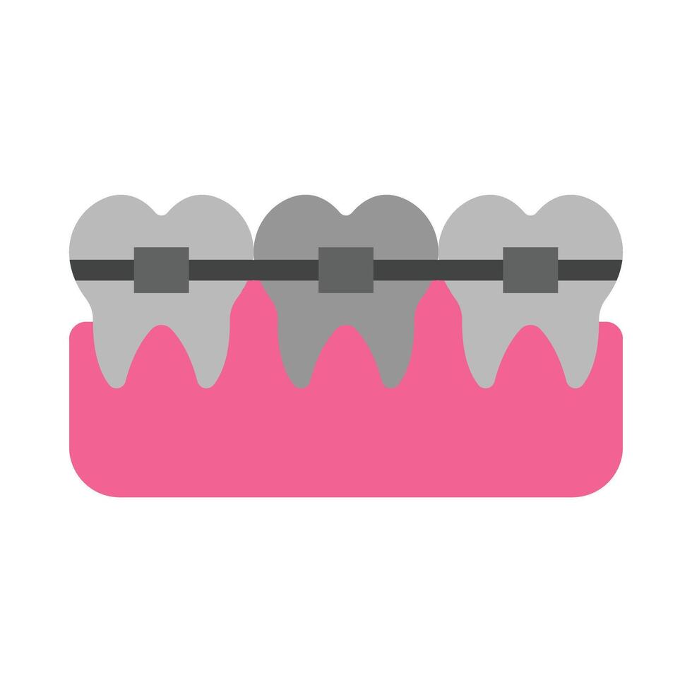 Braces Vector Flat Icon