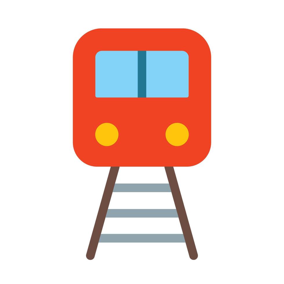 Train Vector Flat Icon