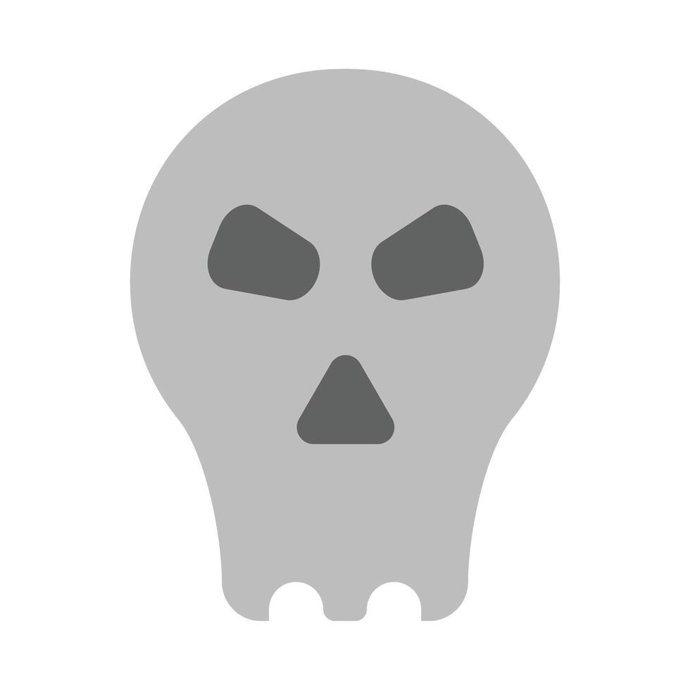 Skull Vector Flat Icon