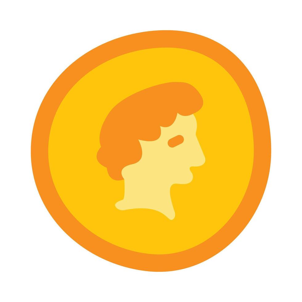 Coin Vector Flat Icon