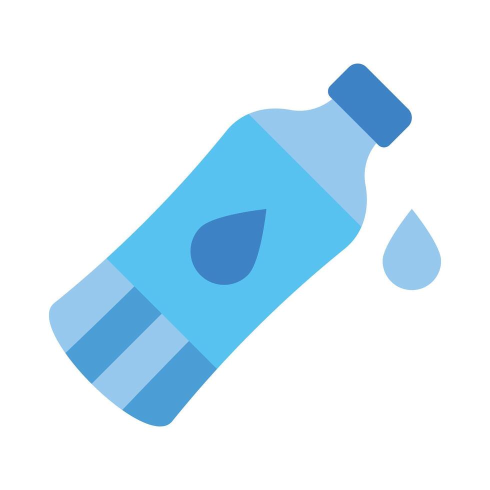 Water Bottle Vector Flat Icon