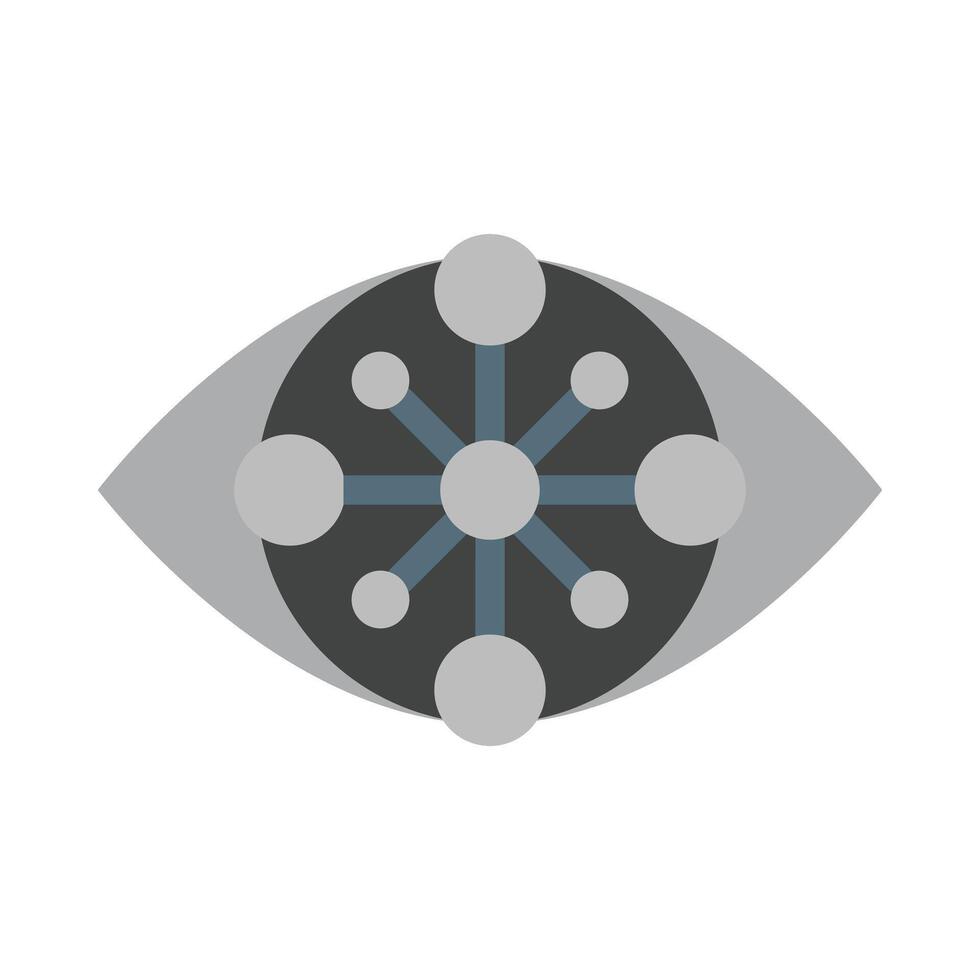 Eye Vector Flat Icon