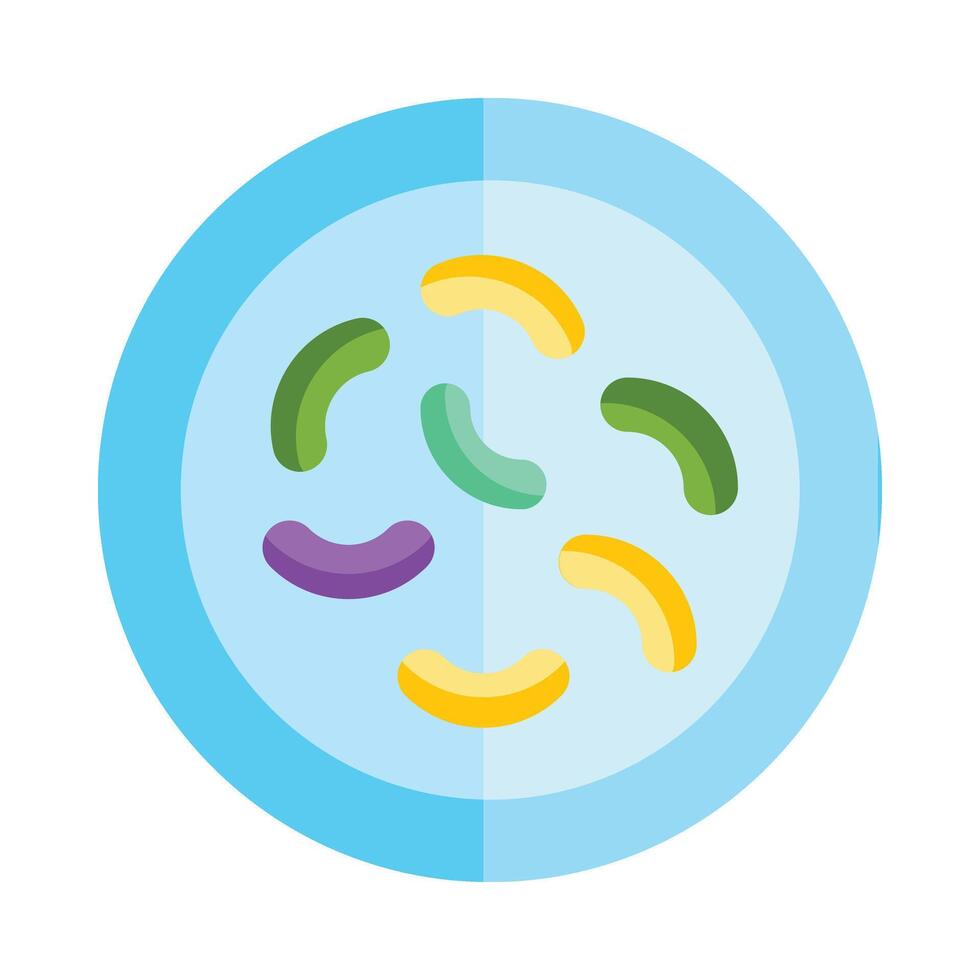 Bacterias Vector Flat Icon