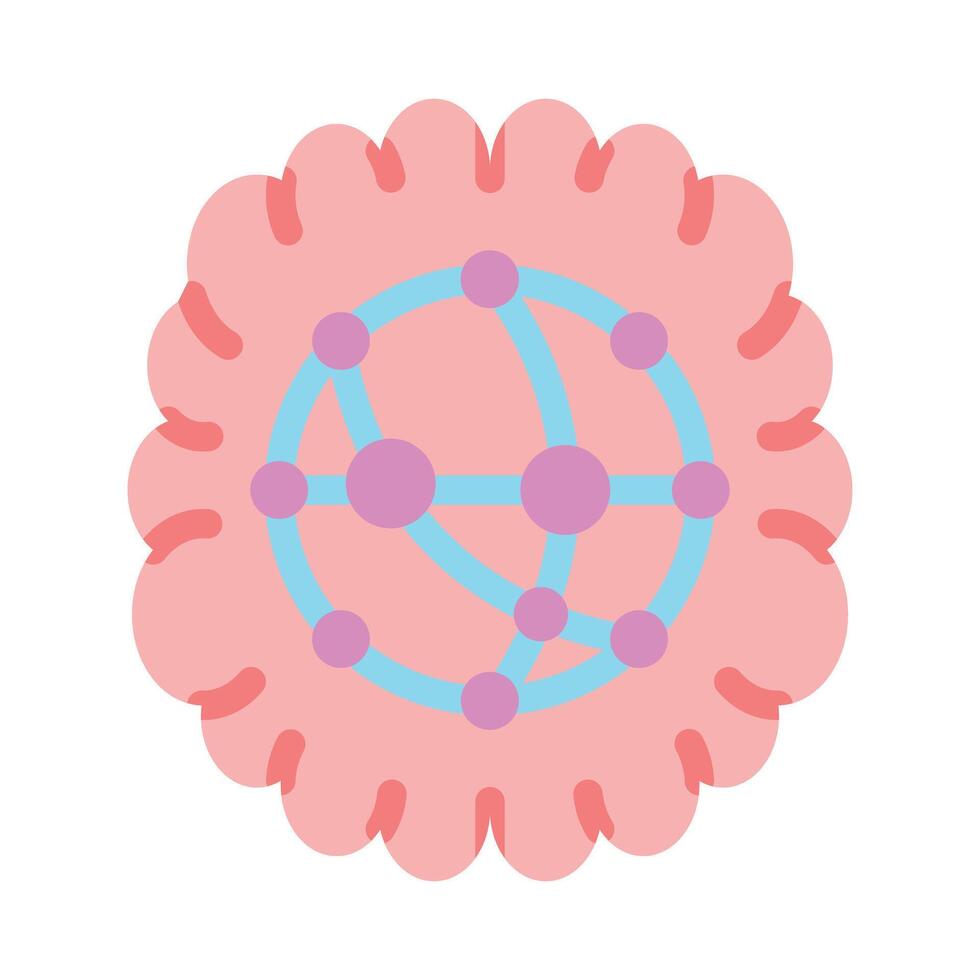 Artificial Intelligence Vector Flat Icon
