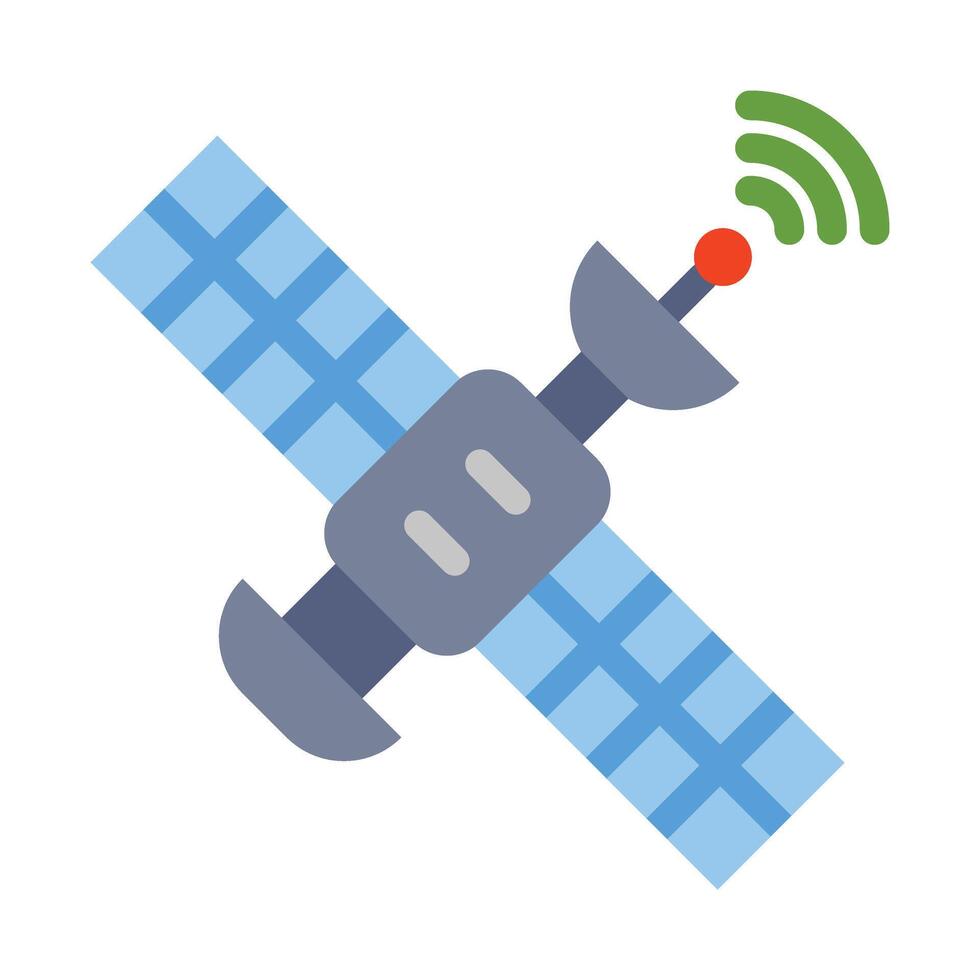 Satellite Vector Flat Icon