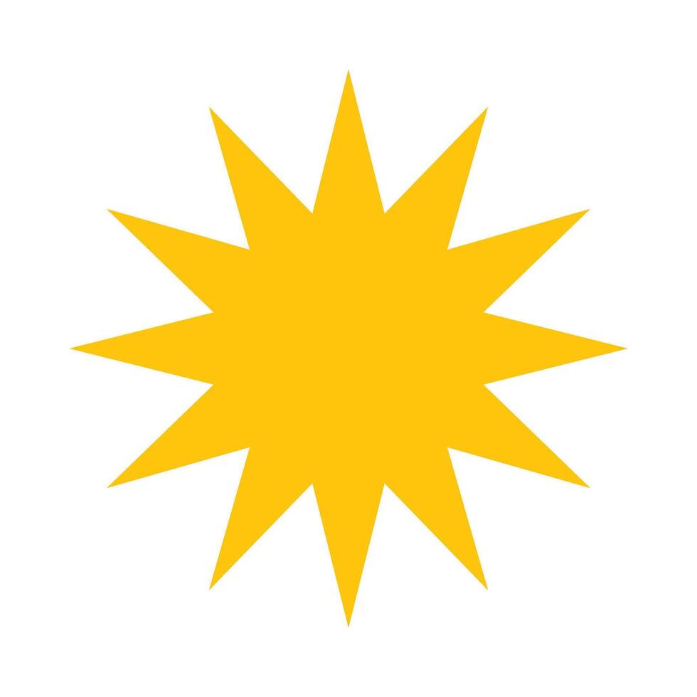 Explosion Vector Flat Icon