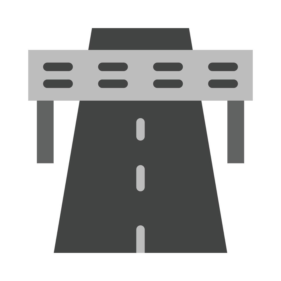 Highway Vector Flat Icon