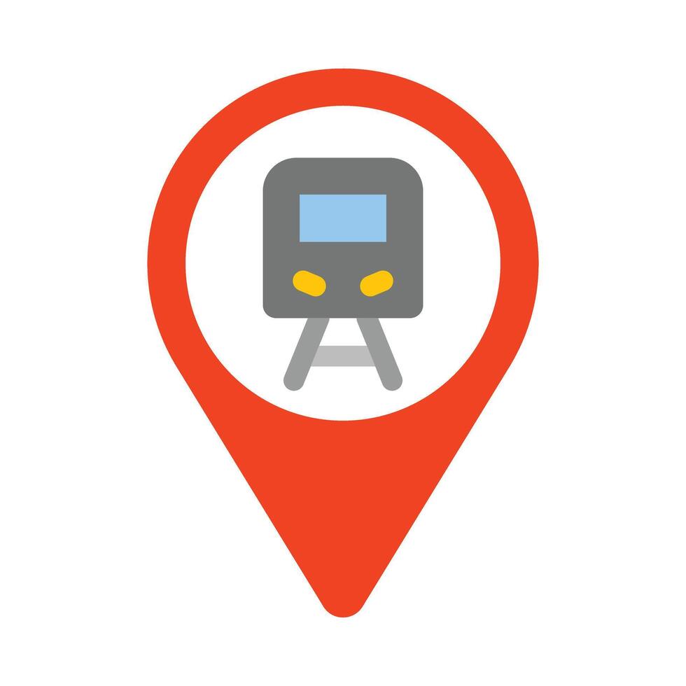 Station Vector Flat Icon