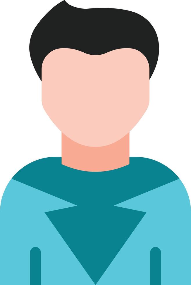 Young Vector Flat Icon Design Vector Flat Icon Design