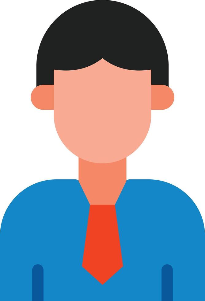 Employee Vector Flat Icon Design Vector Flat Icon Design