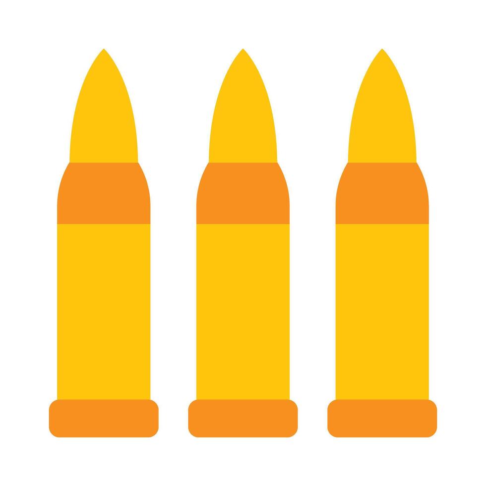 Bullets Glyph Vector Flat Icon Design