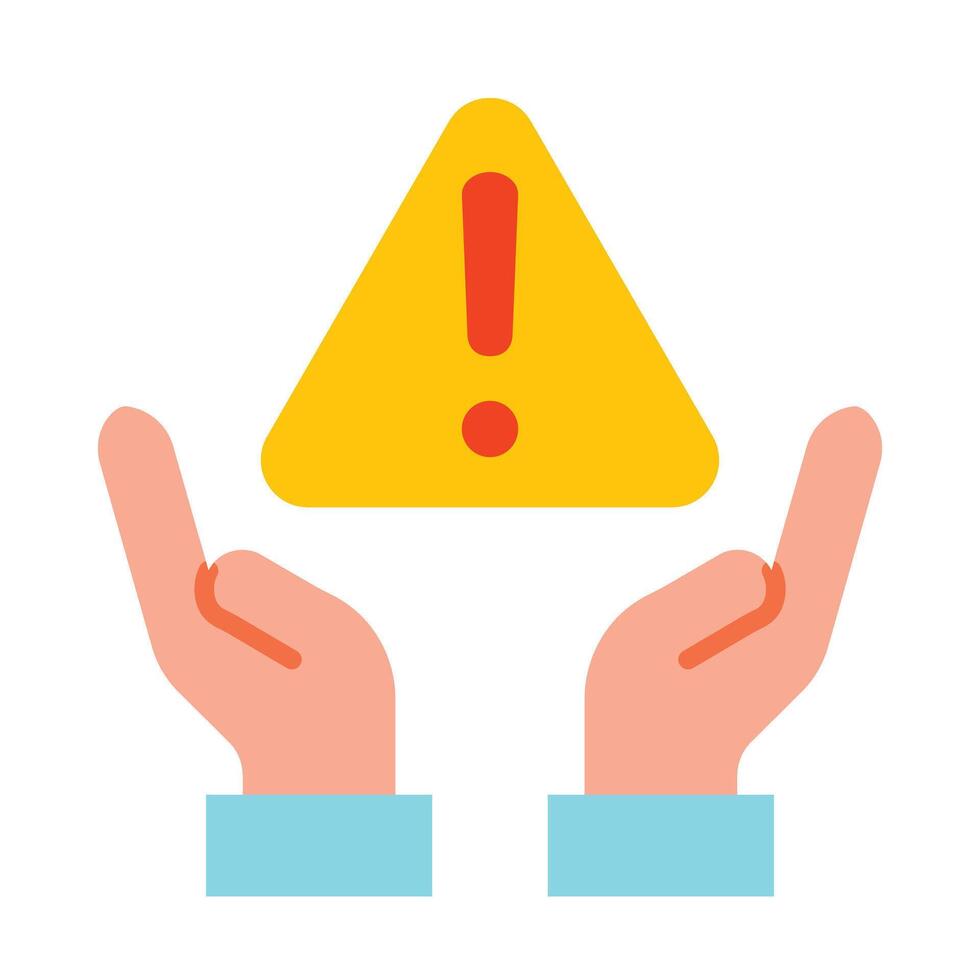 Risk Management Vector Flat Icon Design Vector Flat Vector Flat Icon Design
