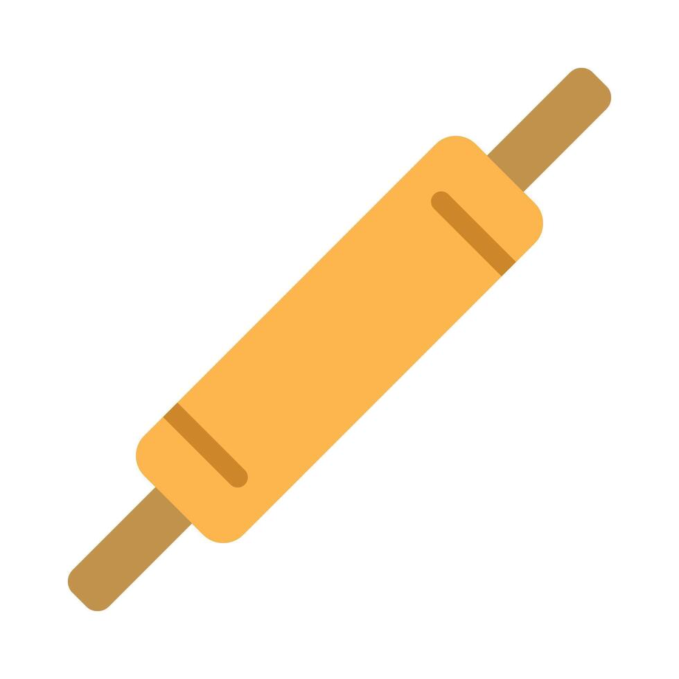 Rolling Pins Vector Flat Icon Design Vector Flat Icon Design