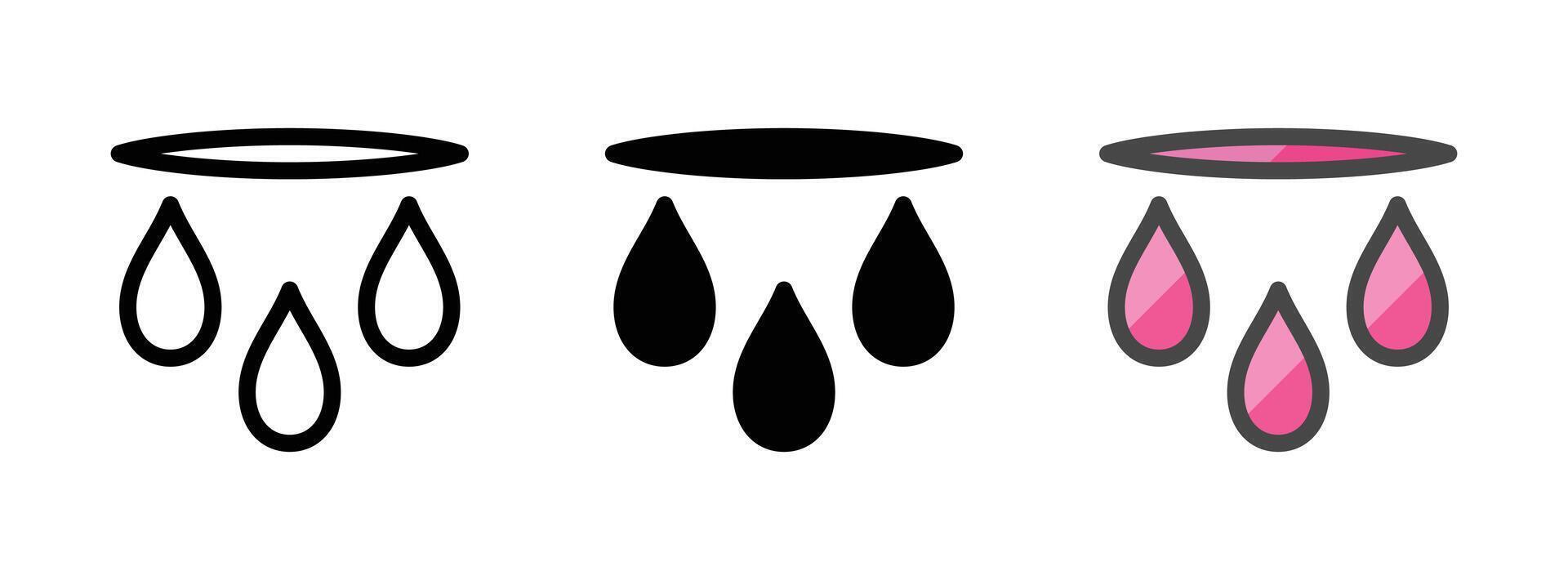 Multipurpose Wound Vector Icon in Outline, Glyph, Filled Outline Style