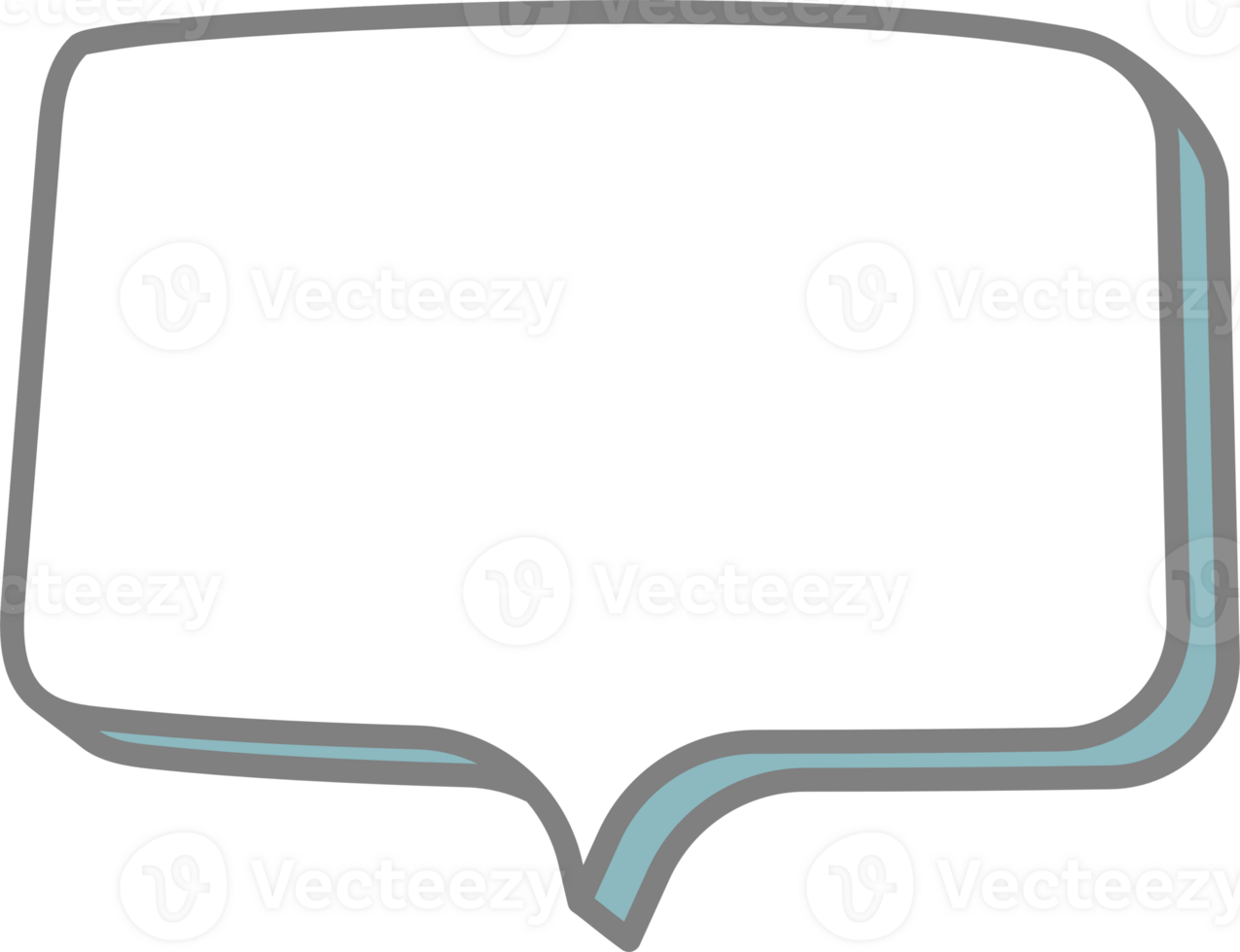 speech bubble balloon icon sticker memo keyword planner text box banner, flat png transparent element design