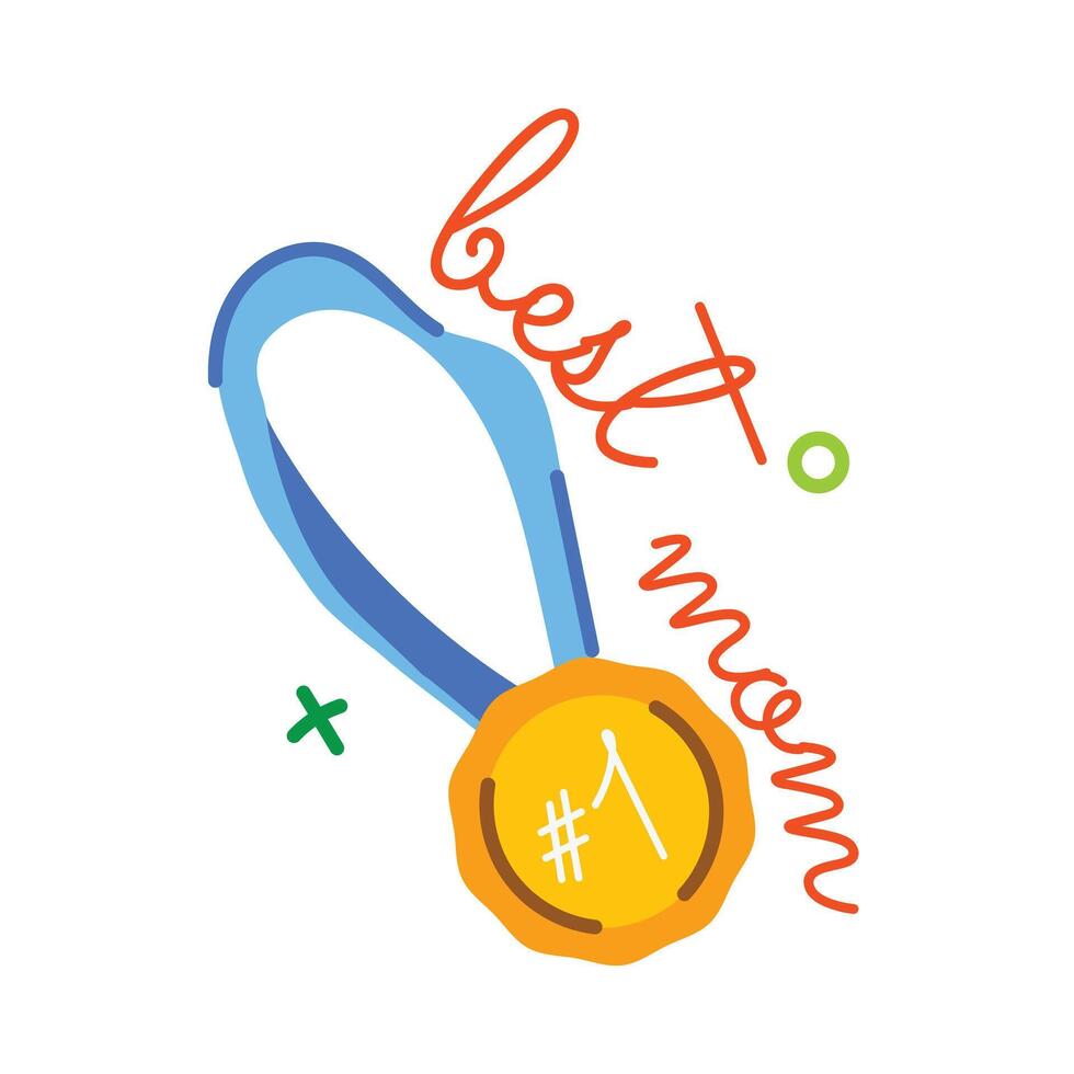 Trendy Medal Concepts vector