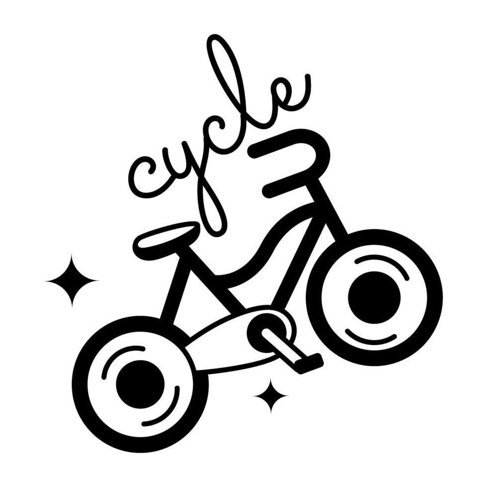 Trendy Cycle Concepts vector