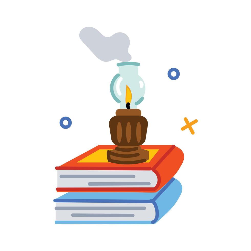 Trendy Study Light vector