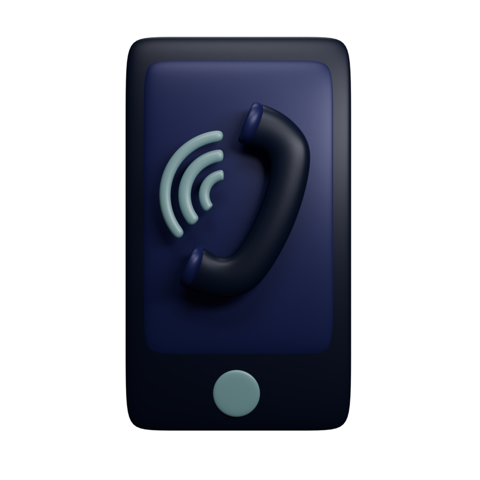 Telephone call from smartphone png