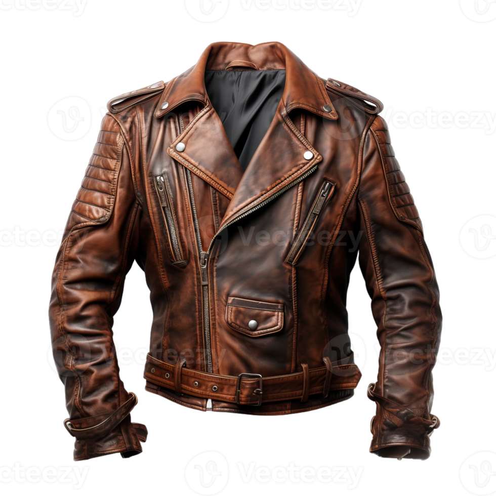 leather jacket for men png