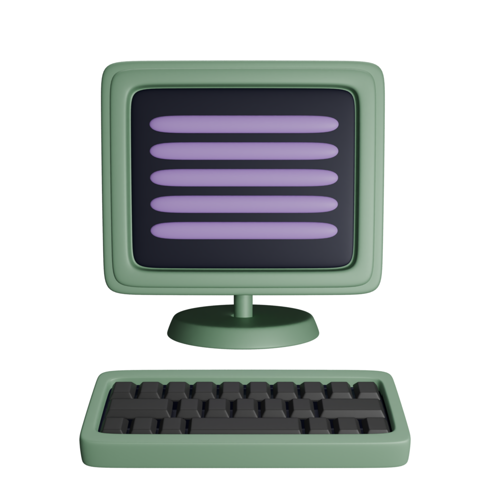 Computer machine for data typing png