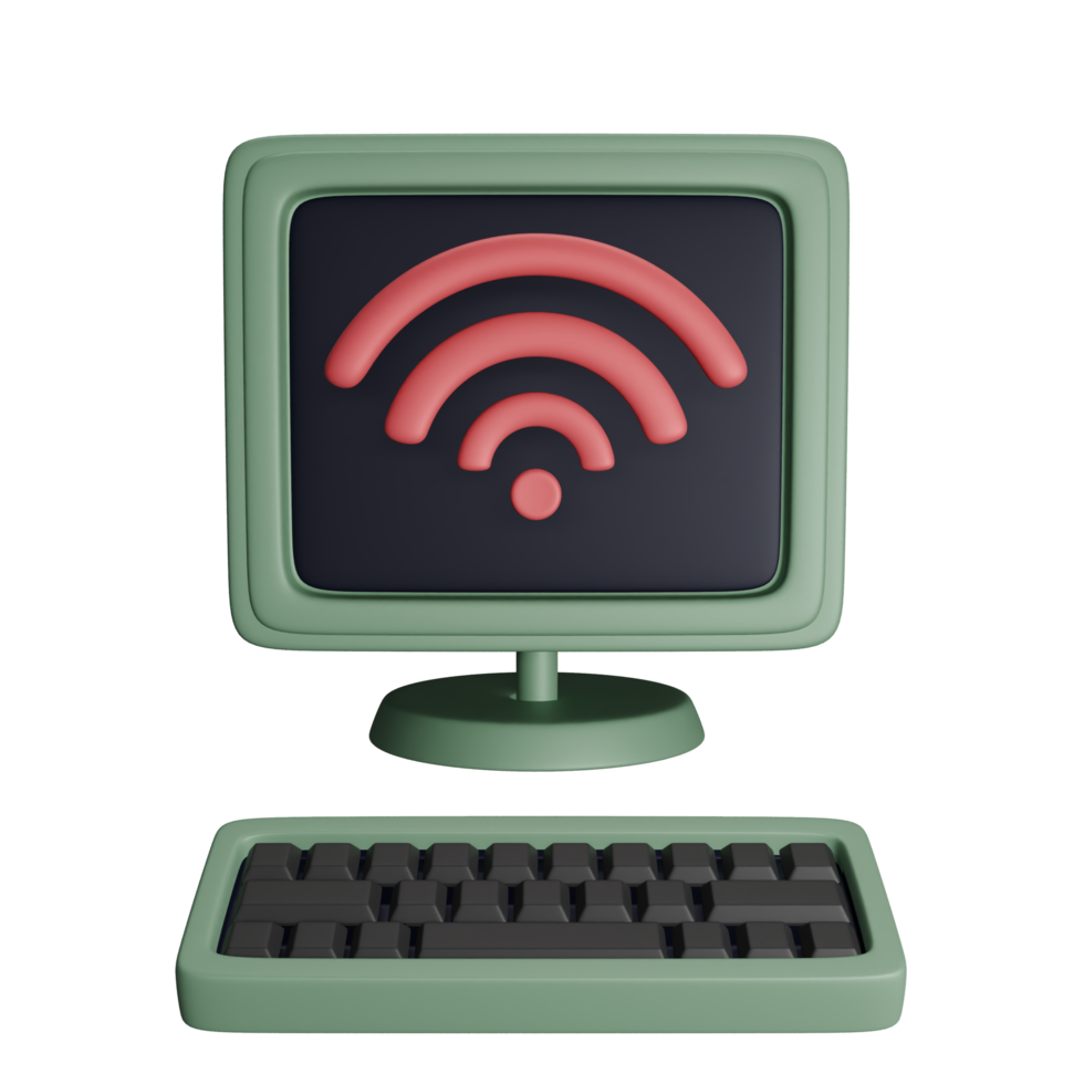 ordinateur signal avec extensif l'Internet réseau png