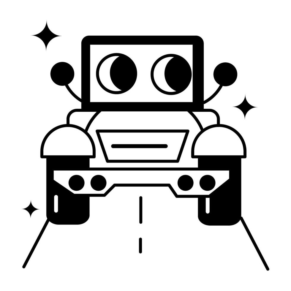Trendy Jeep Travel vector