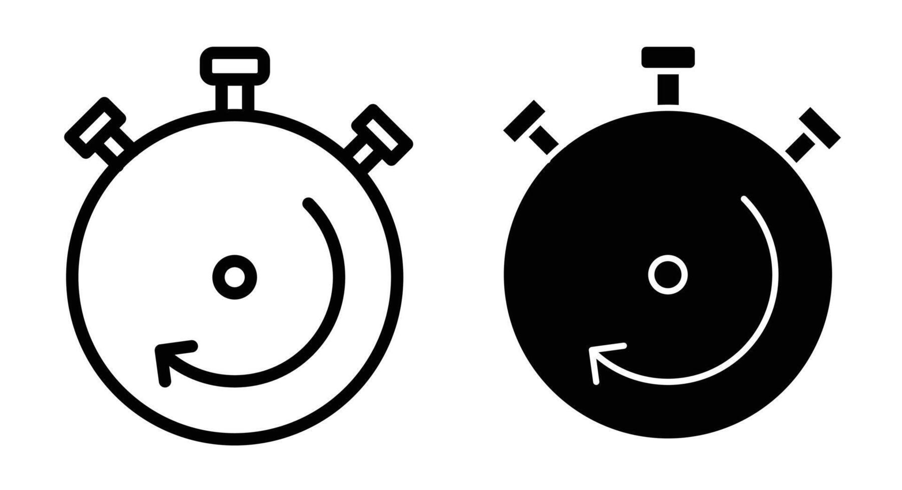 Fasting time icon vector