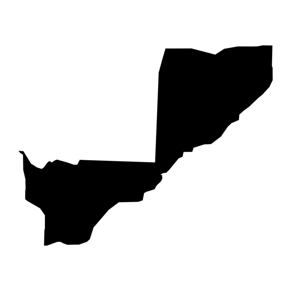 Mangilao municipality map, administrative division of Guam. Vector illustration.