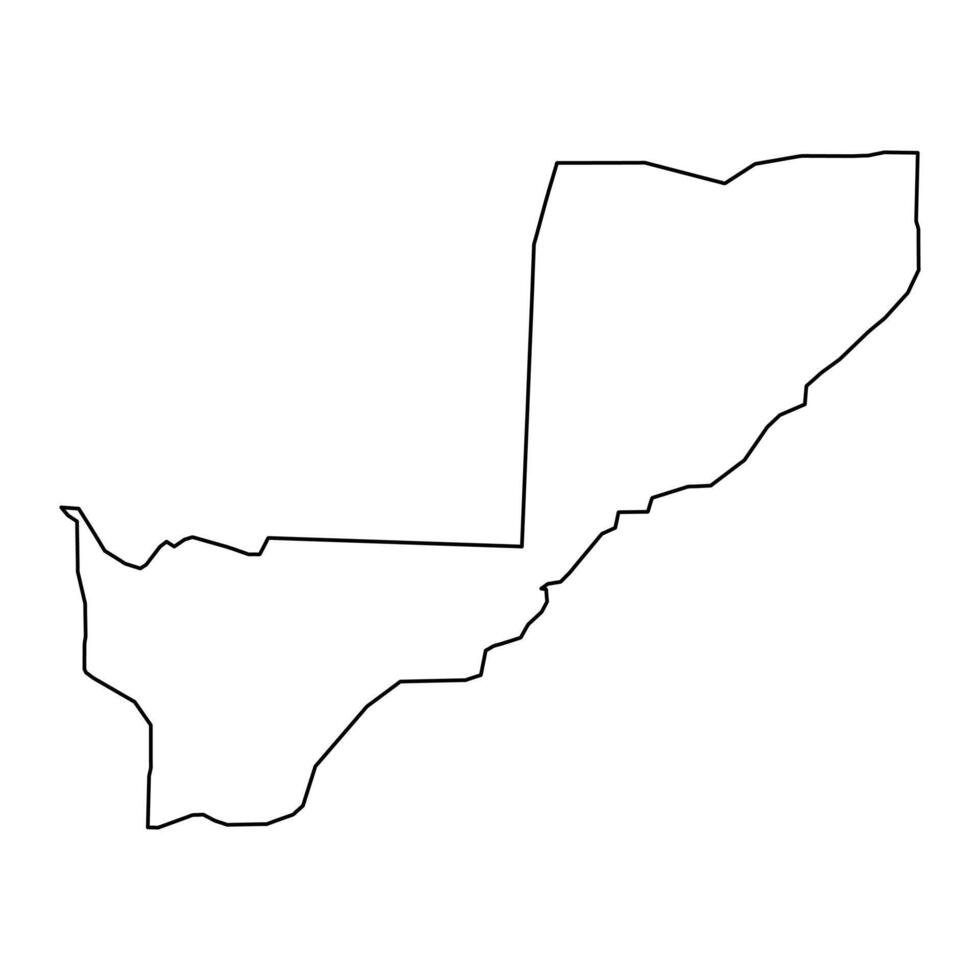 Mangilao municipality map, administrative division of Guam. Vector illustration.