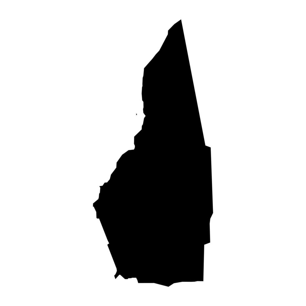 Dededo municipality map, administrative division of Guam. Vector illustration.