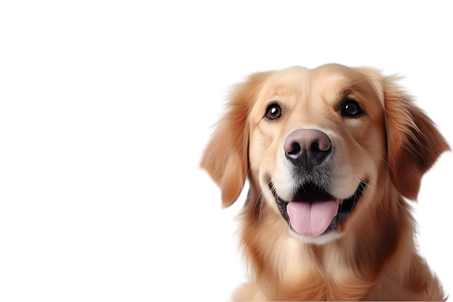 AI generated Yorkshire Terrier puppy on transparent background png file