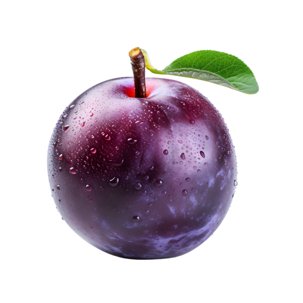 AI generated Plum on transparent background png