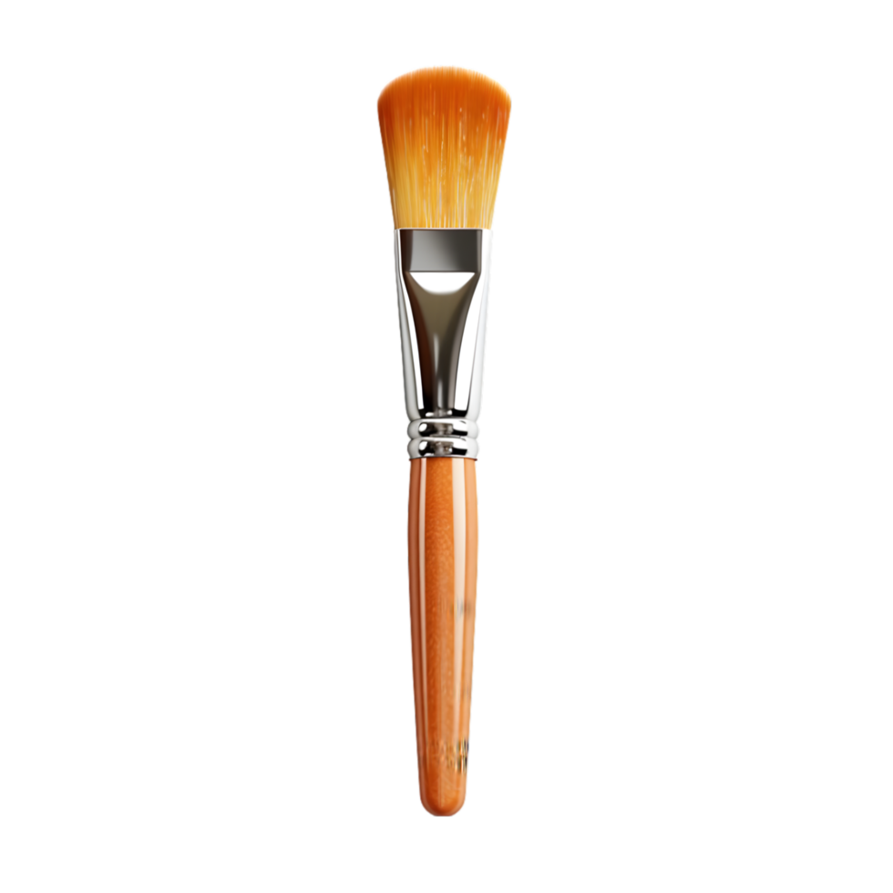 AI generated Paint brush on transparent background png