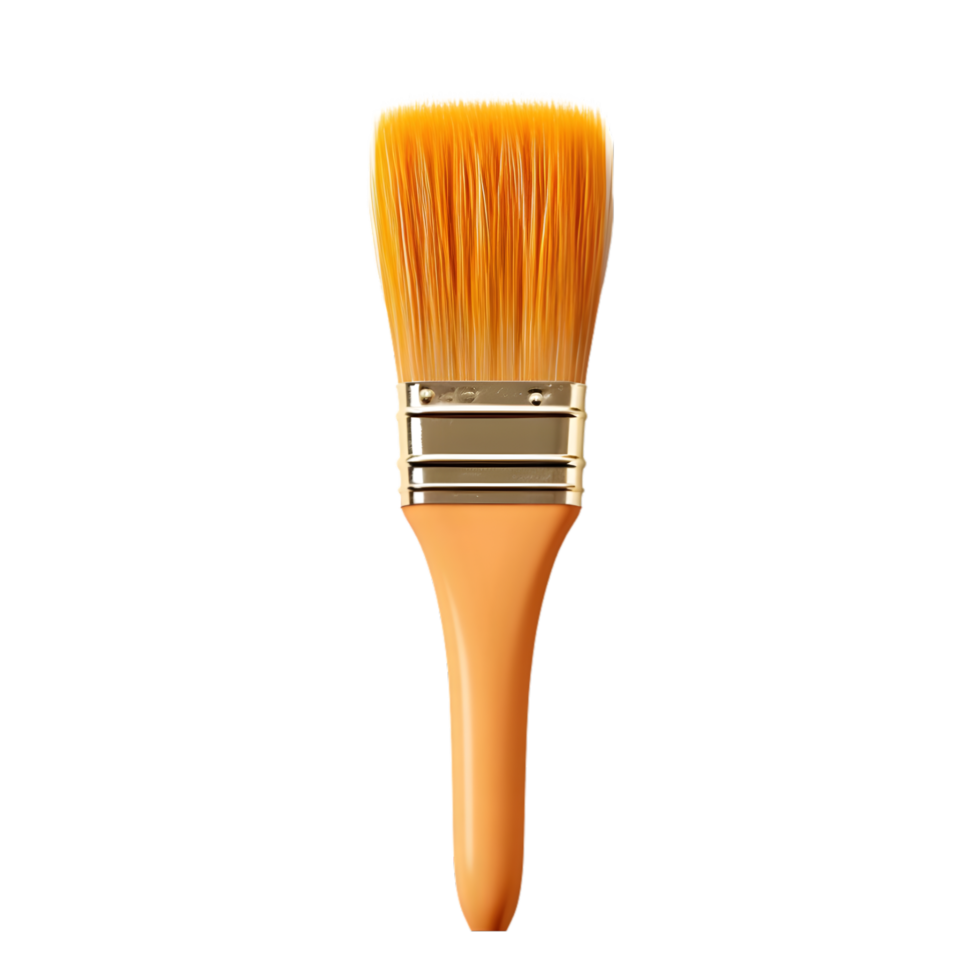 AI generated Paint brush on transparent background png